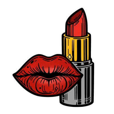lips and lipstick