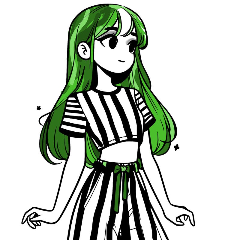 girl in a cute crop top