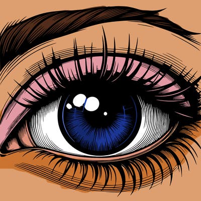 realistic eye