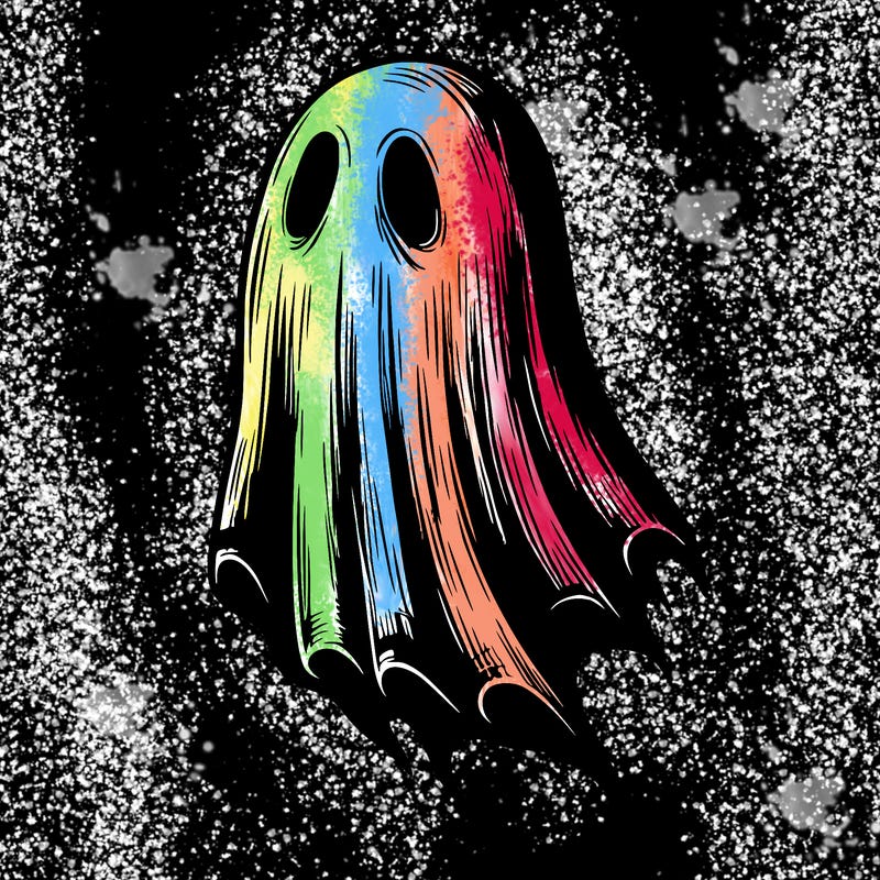 realistic creepy ghost