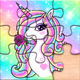 Unicorn Puzzles Game for Girls