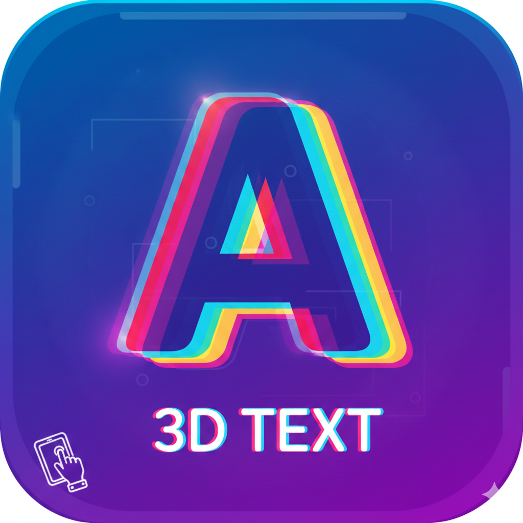 3D Colorful Word Creator | Stunning 3D Text & Neon Art