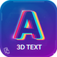 3D Colorful Word Creator