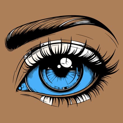 realistic eye