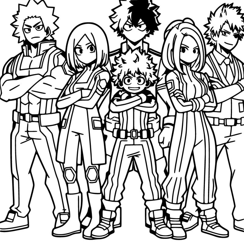 deku squad mha
