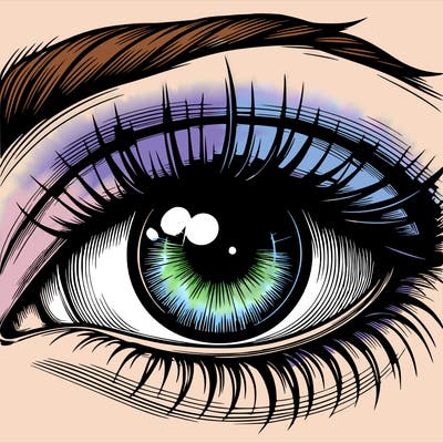 realistic eye