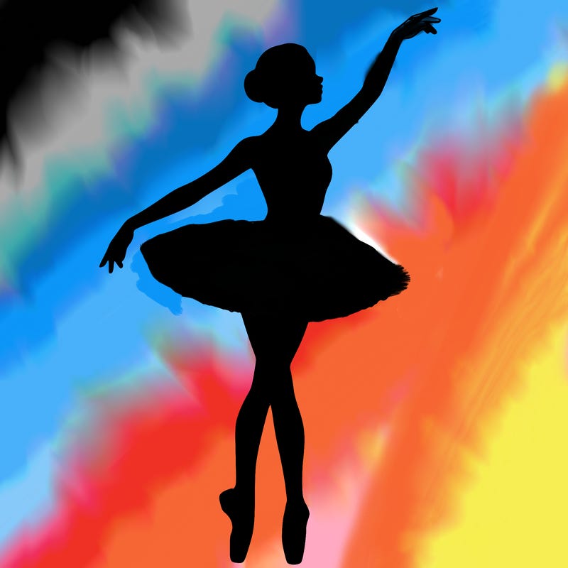 realistic ballerina