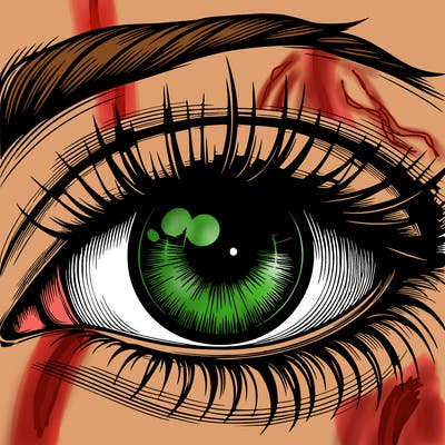realistic eye