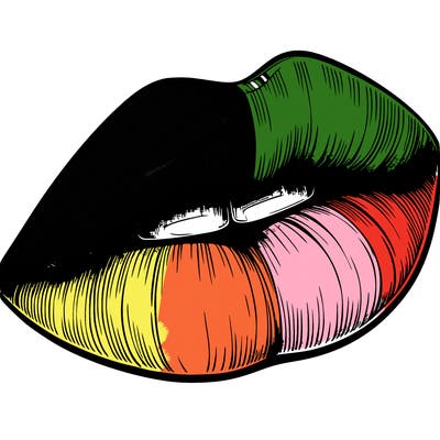 realistic lips