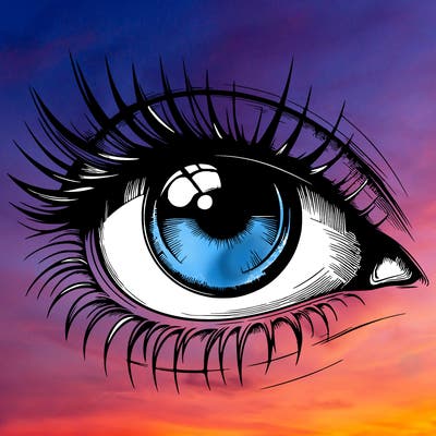 realistic eye