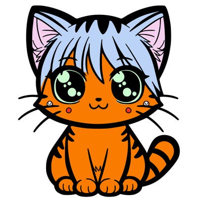 manga cat