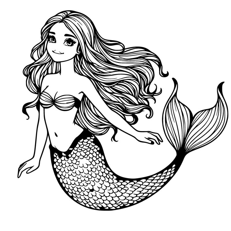 mermaid realistic