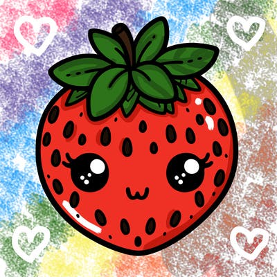 cute strawberry