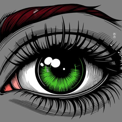 realistic eye