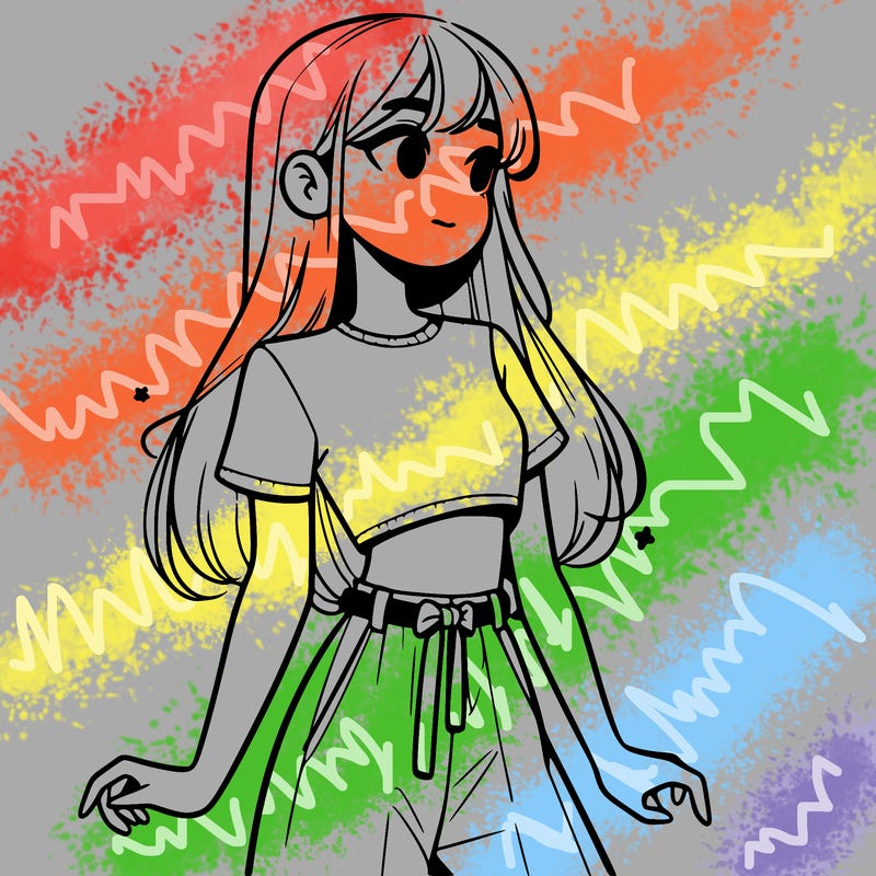 girl in a cute crop top