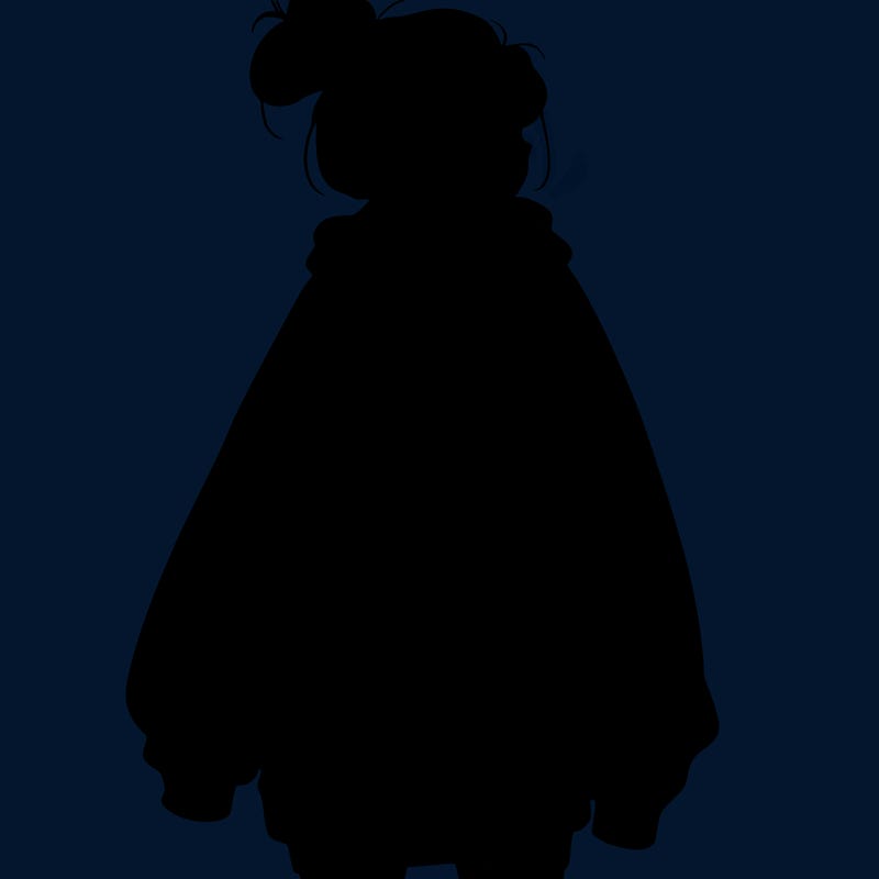 realistic girl with a oversized sweatshirt on and a bun