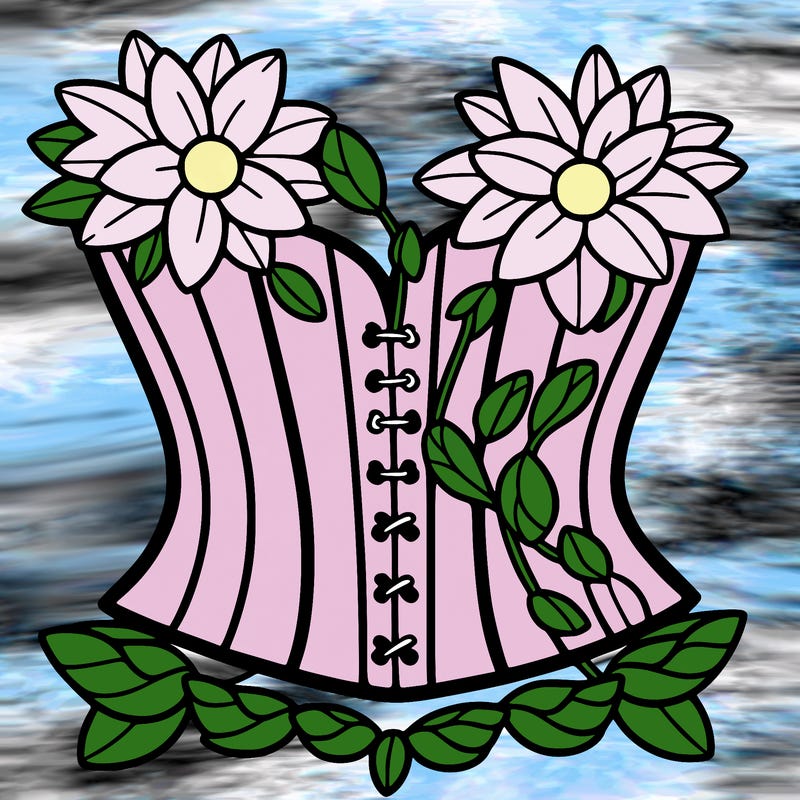 flower corset