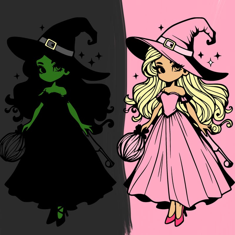 beautiful wicked witch. from wicked