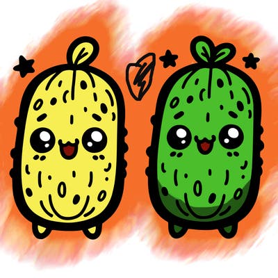 cute pickles