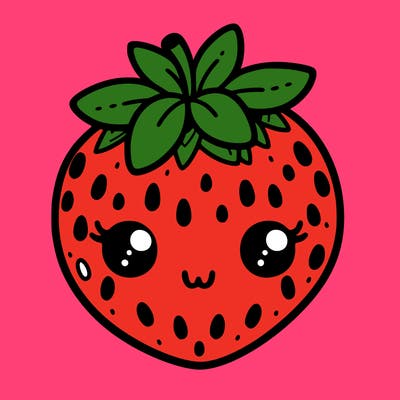 cute strawberry