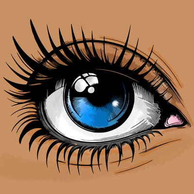 realistic eye