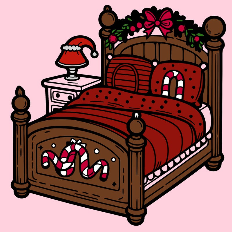 christmas bed