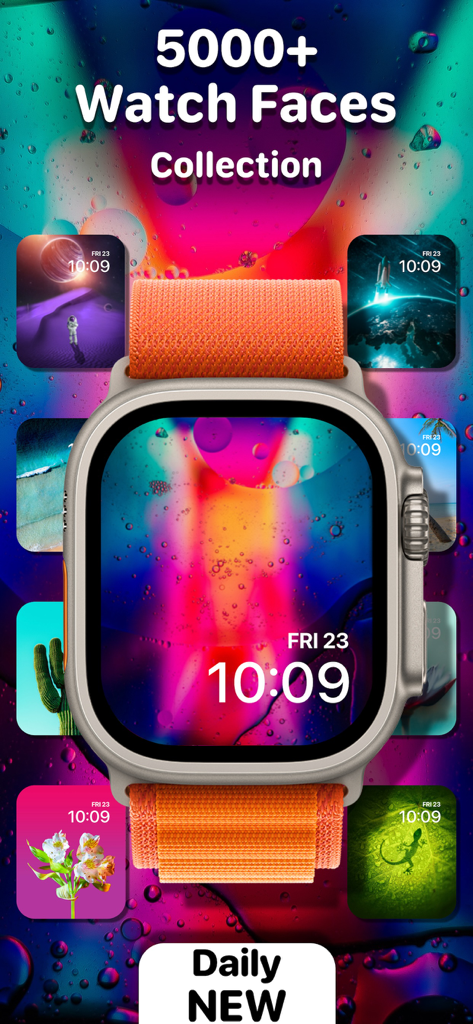 Smart Watch Faces & Wallpaper - カラフルで美的感覚のあるApple Watchフェイスのギャラリー、多様なテーマ