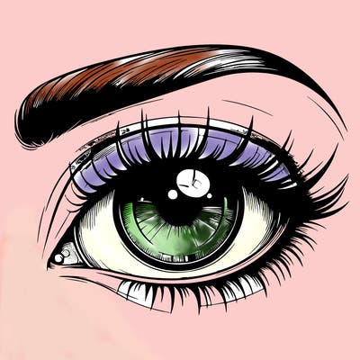 realistic eye