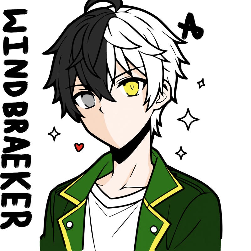 male anime character