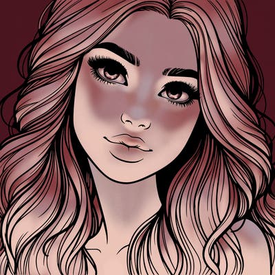 beautiful realistic girl