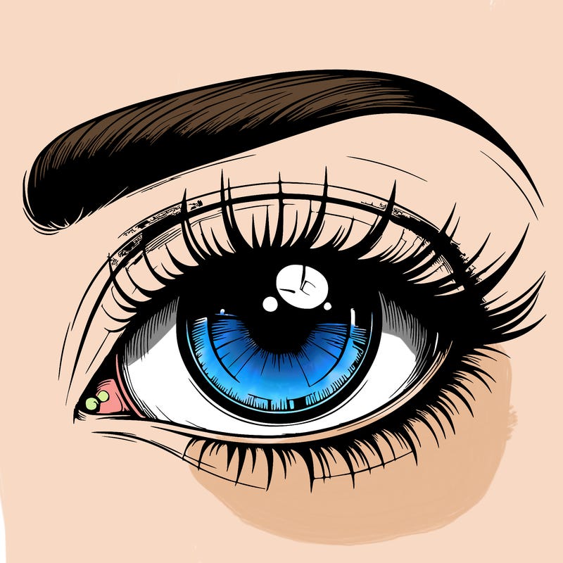 realistic eye
