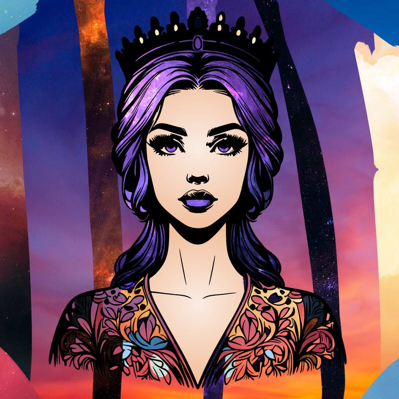 realistic beautiful queen