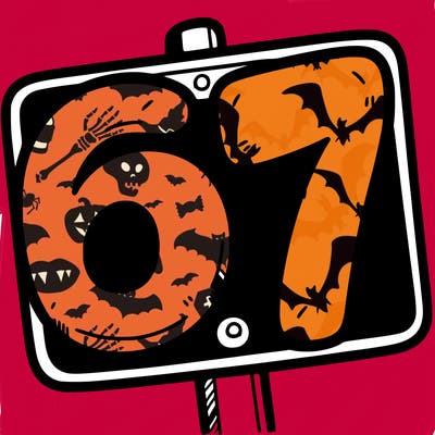 a sign that says 6 7