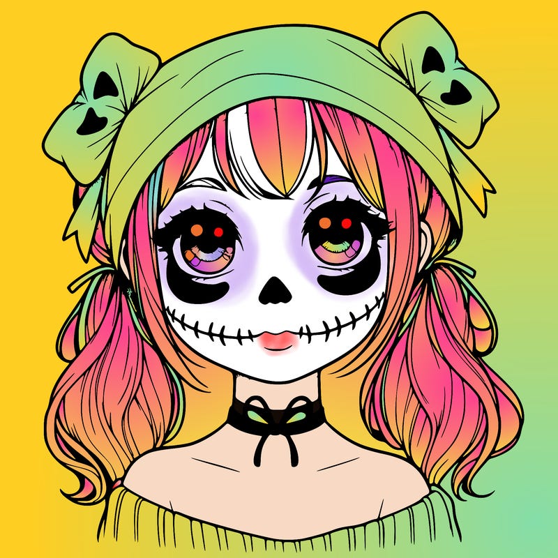 realistic girl halloween