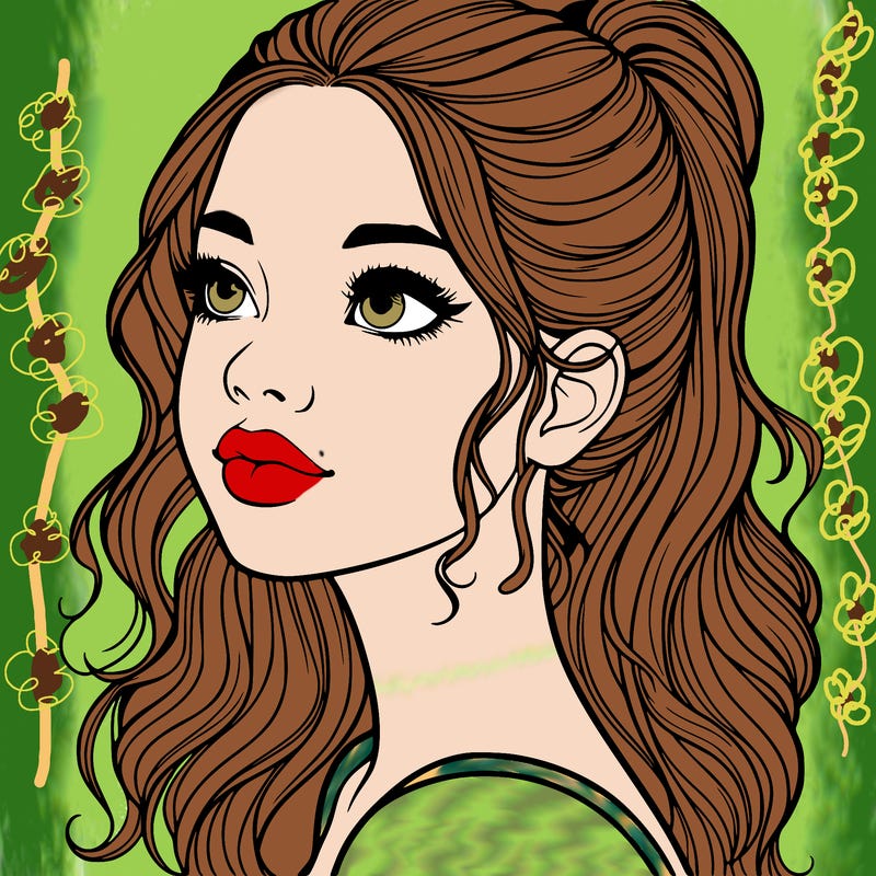 beautiful realistic girl