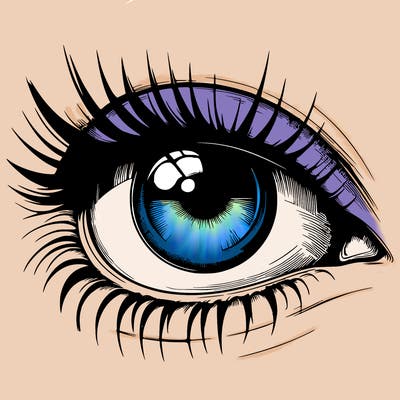 realistic eye