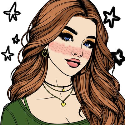 detailed realistic girl