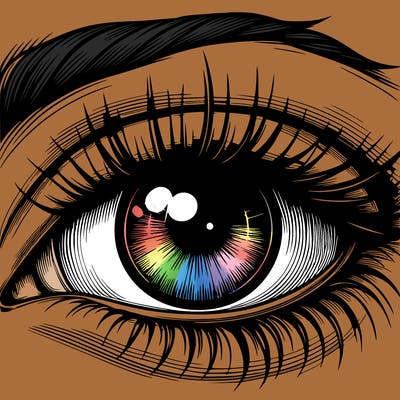realistic eye