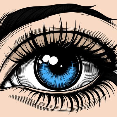 realistic eye