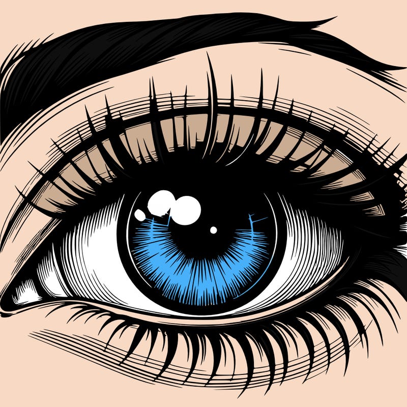 realistic eye