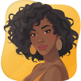 Ebony Meet: Black Dating, Chat - App Icon
