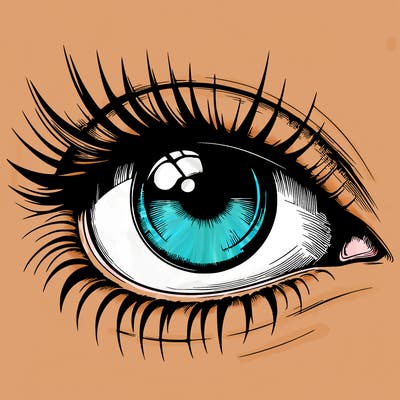 realistic eye