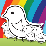 لعبة دفتر الألوان للأطفال، تلوين الرسوم للاطفال الكثير من الرسوم لتلوينها - Icono de la App