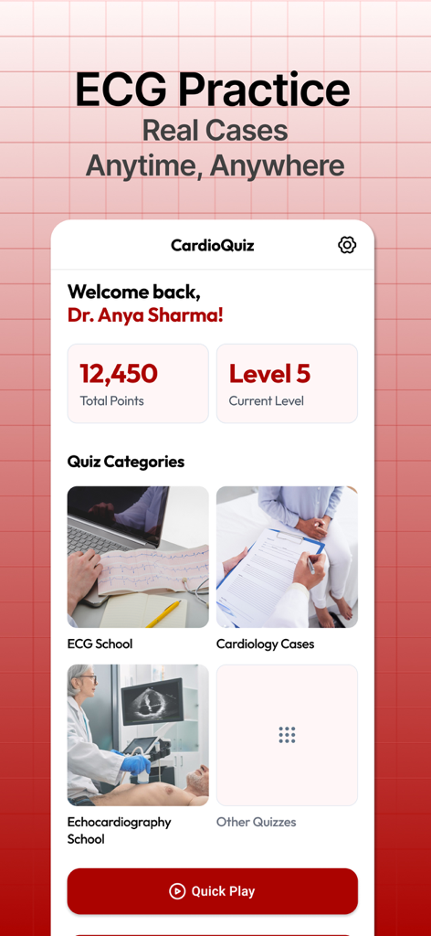 Cardiology Cases: EKG Practice - Education App | MWM