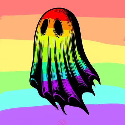 realistic creepy ghost