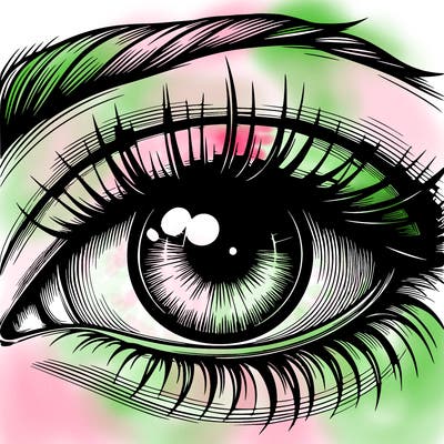 realistic eye