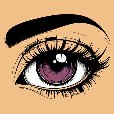 realistic eye