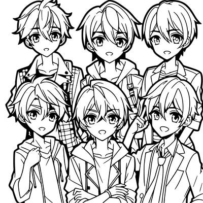anime boys