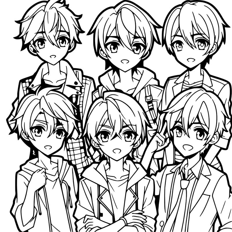 anime boys