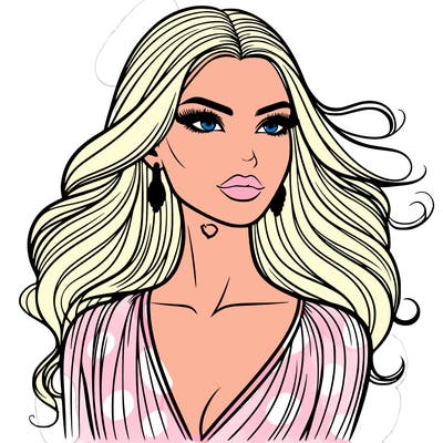 beautiful fashion woman